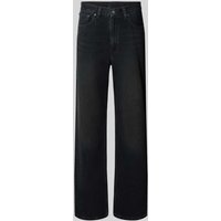 Levi's® Loose Straight Fit Jeans mit Eingrifftaschen Modell '565' in Dunkelgrau, Größe 34/32 von Levi's®