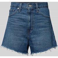 Levi's® Mom Fit Jeansshorts im 5-Pocket-Design in Jeansblau, Größe 26 von Levi's®