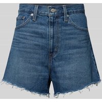 Levi's® Mom Fit Jeansshorts im 5-Pocket-Design in Jeansblau, Größe 28 von Levi's®