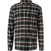 Levi's® Herren Overshirt grün Baumwolle kariert von Levi's®