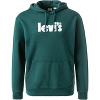 Levi's® Herren Hoodie grün Baumwolle unifarben von Levi's®