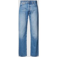 Levi's® Regular Fit Jeans im 5-Pocket-Design Modell '501 CHEMICALS' in Hellblau, Größe 31/30 von Levi's®