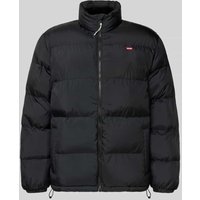 Levi's® Regular Fit Steppjacke mit Logo-Stitching Modell 'PIEDMONT' in Black, Größe M von Levi's®