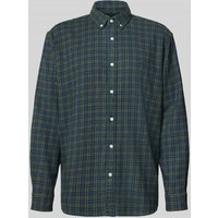 Levi's® Relaxed Fit Freizeithemd mit Button-Down-Kragen in Dunkelblau, Größe XXL von Levi's®