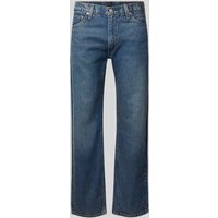 Levi's® Relaxed Fit Jeans mit Logo-Patch Modell '555' in Jeansblau, Größe 30/30 von Levi's®