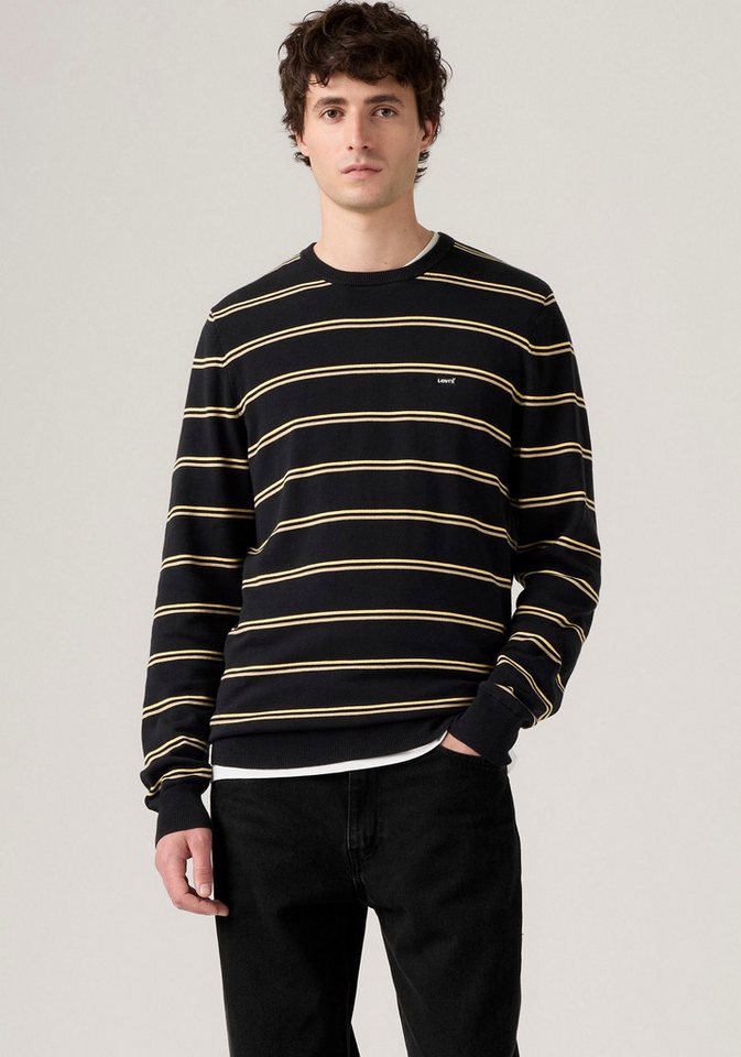 Levi's® Rundhalspullover Formstabiler Feinstrick dank Elasthan von Levi's®