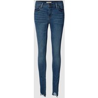 Levi's® Skinny Fit Jeans im Used-Look in Jeansblau, Größe 29/30 von Levi's®