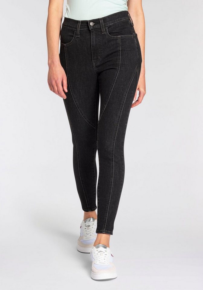 Levi's® Skinny-fit-Jeans 720 ZIP FRONT Biker- Look von Levi's®