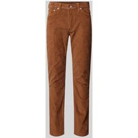 Levi's® Slim Fit Cordhose im 5-Pocket-Design Modell '511™' in Camel, Größe 30/32 von Levi's®
