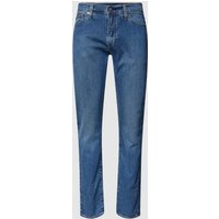 Levi's® Jeans mit Label-Patch Modell "511 EASY MID" in Jeansblau, Größe 34/34 von Levi's®