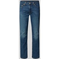 Levi's® Slim Fit Jeans im Used-Look Modell '511®' in Jeansblau, Größe 34/32 von Levi's®
