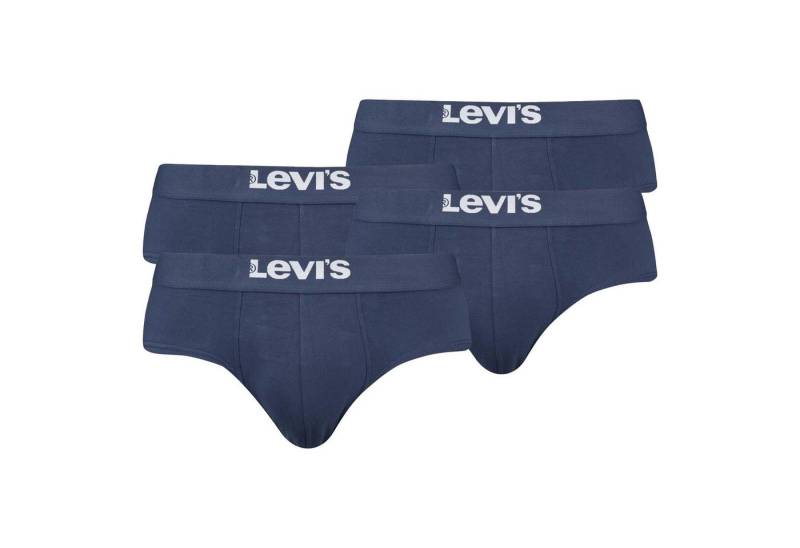 Levi's® Slip Herren Slip 4er Pack Baumwollmischung, Baumwolle (Packung, 4er Pack) von Levi's®