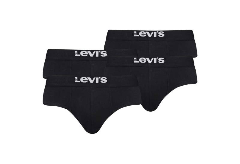 Levi's® Slip Herren Slip 4er Pack Baumwollmischung, Baumwolle (Packung, 4er Pack) von Levi's®