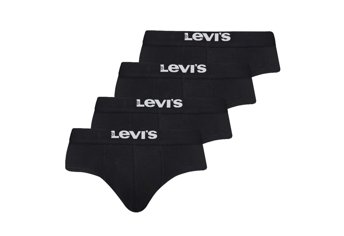 Levi's® Slip Herren Slip 4er Pack Baumwolle (Packung, 4er Pack) von Levi's®