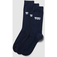 Levi's® Socken mit Label-Details im 3er-Pack in Blau, Größe 39/42 von Levi's®