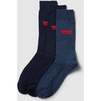 Levi's® Socken mit Label-Details im 3er-Pack in Marine, Größe 39/42 von Levi's®