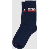 Levi's® Socken mit Stretch-Anteil im 2er-Pack in Blau, Größe 39-42 von Levi's®