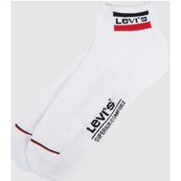 Levi's® Socken mit Stretch-Anteil im 2er-Pack in Weiss, Größe 39/42 von Levi's®