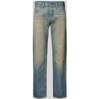 Levi's® Straight Fit Jeans im 5-Pocket-Design Modell '501' in Jeansblau, Größe 31/32 von Levi's®