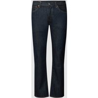 Levi's® Straight Fit Jeans mit Knopfleiste in Dunkelblau, Größe 30/32 von Levi's®