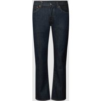 Levi's® Straight Fit Jeans mit Knopfleiste in Dunkelblau, Größe 31/30 von Levi's®