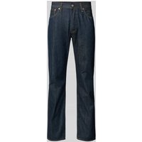 Levi's® Straight Fit Jeans Modell '501®' in Dunkelblau, Größe 33/30 von Levi's®