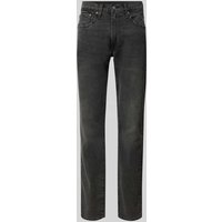 Levi's® Straight Fit Jeans mit Logo-Patch Modell 'Taper' in Dunkelgrau, Größe 31/32 von Levi's®