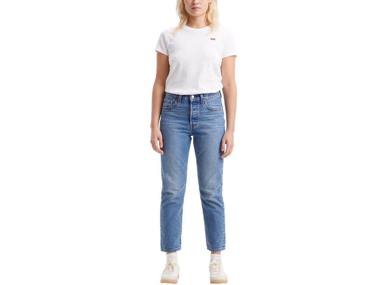 Levi's® Straight-Jeans 501® CROP 501® CROP von Levi's®