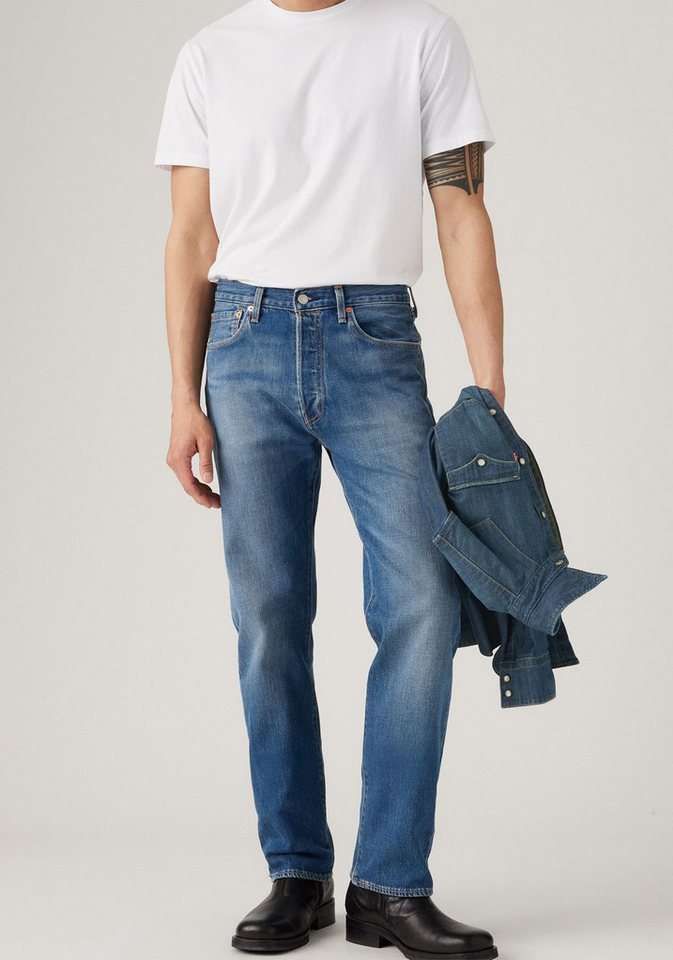 Levi's® Straight-Jeans 501 LEVI'S ORIGINAL mit Markenlabel von Levi's®