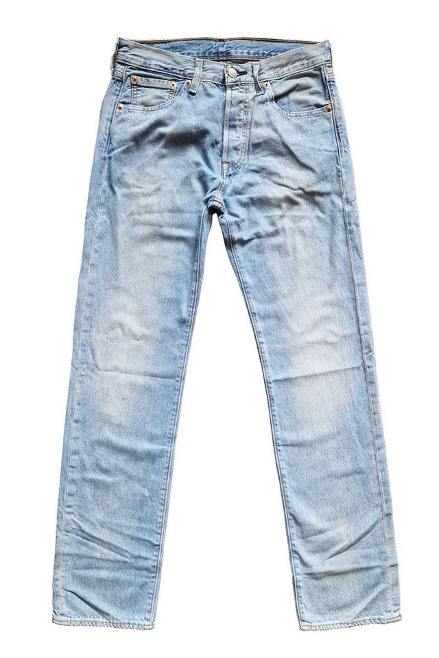 Levi's® Straight-Jeans Herren Jeans 501® LEVI'S ORIGINAL gerader Passform 5-Pocket-Style von Levi's®