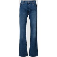 Levi's® Straight Leg Jeans im 5-Pocket-Design Modell '501 BEST OF LOVE' in Jeansblau, Größe 34/36 von Levi's®