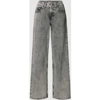 Levi's® Straight Leg Jeans im 5-Pocket-Design Modell 'SUPERLOW' in Anthrazit, Größe 25/34 von Levi's®