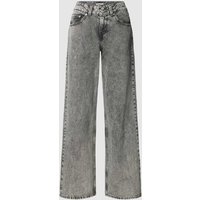 Levi's® Straight Leg Jeans im 5-Pocket-Design Modell 'SUPERLOW' in Anthrazit, Größe 28/32 von Levi's®