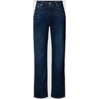 Levi's® Straight Leg Jeans Modell '501®' in Dunkelblau, Größe 33/34 von Levi's®