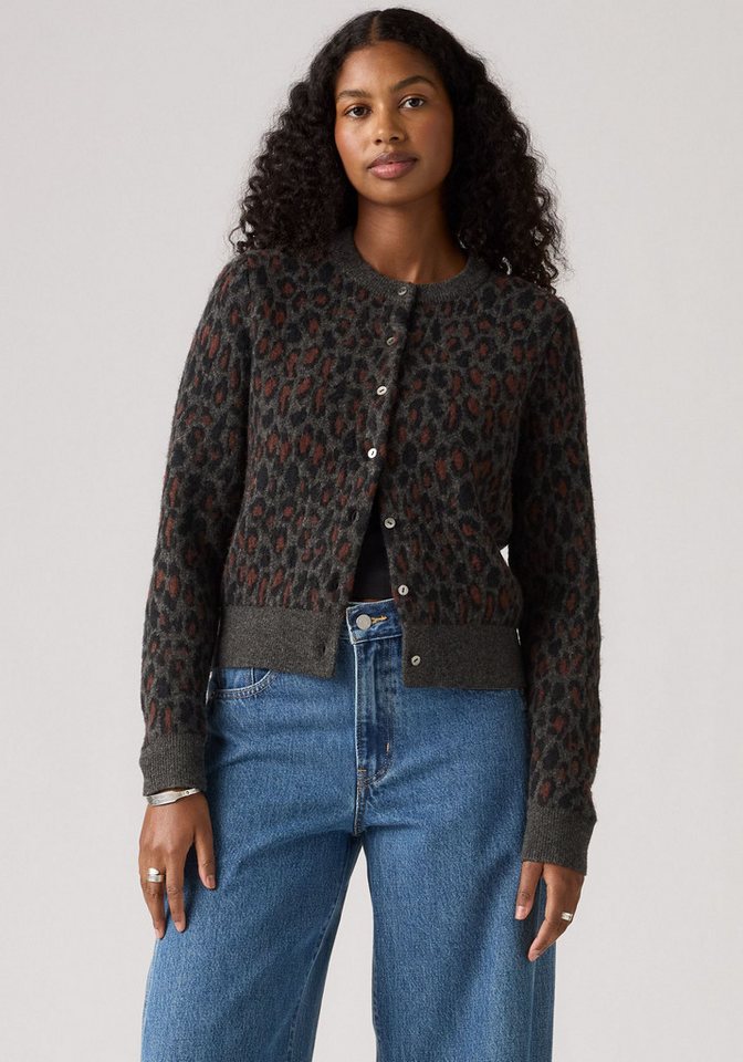 Levi's® Strickjacke TARA WOOLY CARDIG mit Animal-Muster von Levi's®