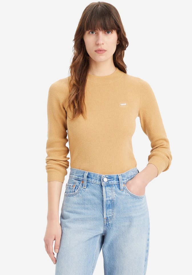 Levi's® Strickpullover CREW RIB SWEATER mit Batwing Logo von Levi's®