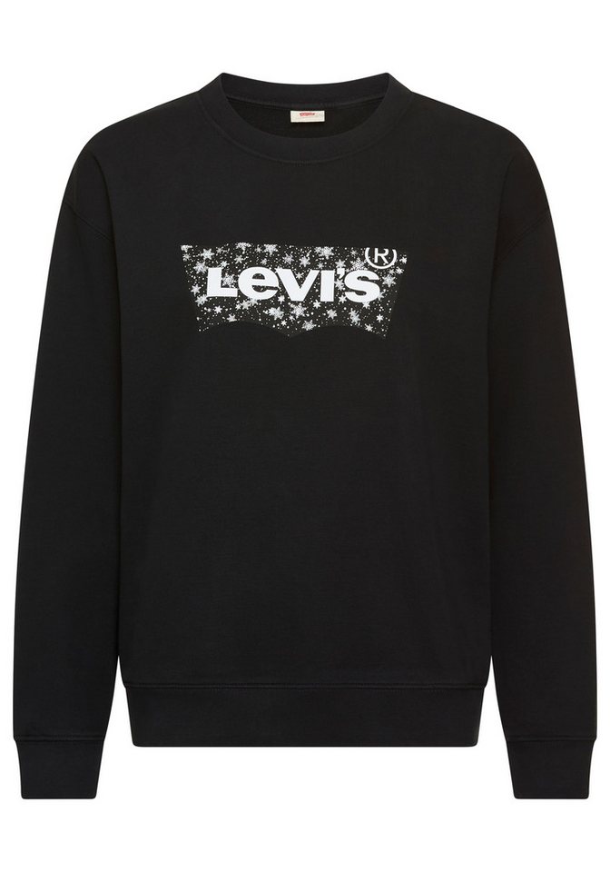 Levi's® Sweatshirt GR EVERYDAY CREW mit winterlichem Logoprint von Levi's®