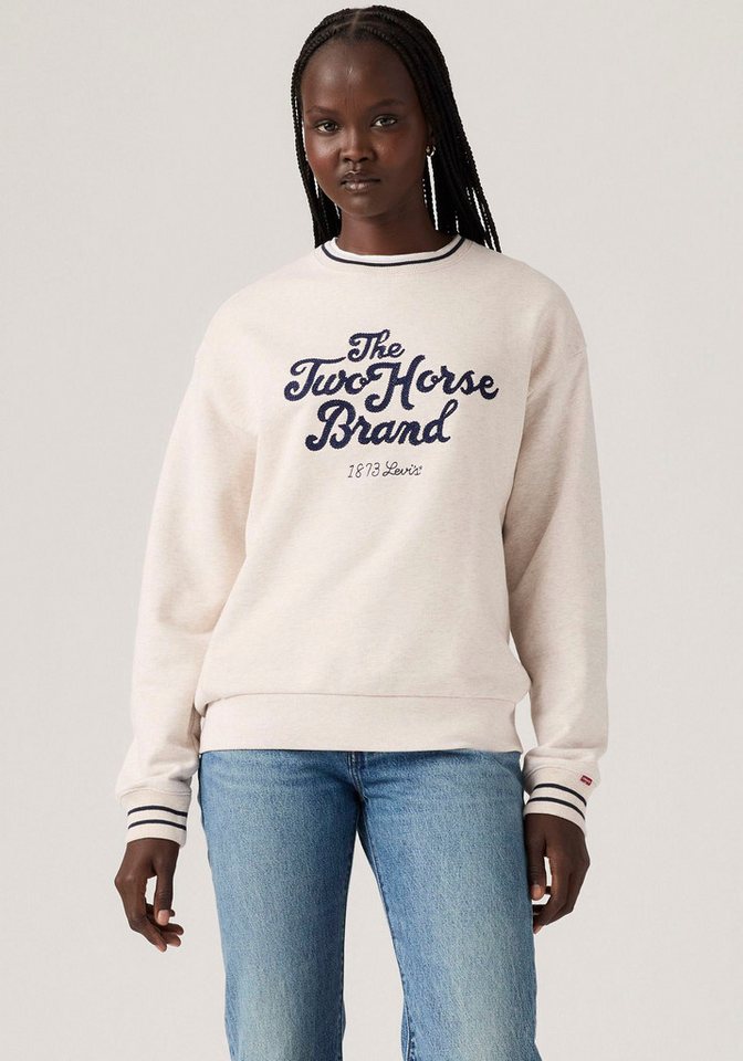 Levi's® Sweatshirt GR HERITAGE SPORT mit Stickerei im Front- und Rückenbereich von Levi's®