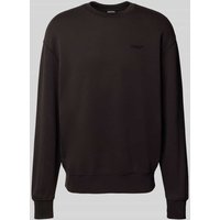 Levi's® Sweatshirt mit Label-Stitching in Black, Größe M von Levi's®