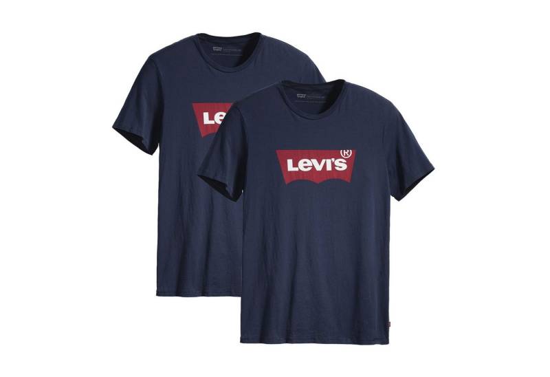 Levi's® T-Shirt Herren T-Shirt 2er Pack Baumwolle (Packung, 2er Pack) von Levi's®