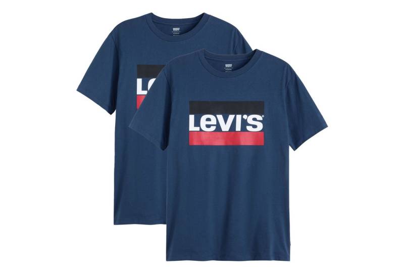 Levi's® T-Shirt Herren T-Shirt 2er Pack Baumwolle (Packung, 2er Pack) von Levi's®