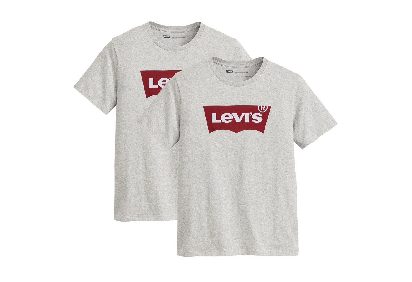 Levi's® T-Shirt Herren T-Shirt 2er Pack Baumwolle (Packung, 2er Pack) von Levi's®