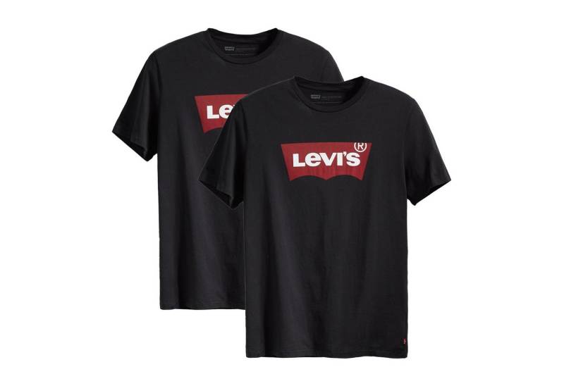 Levi's® T-Shirt Herren T-Shirt 2er Pack Baumwolle (Packung, 2er Pack) von Levi's®