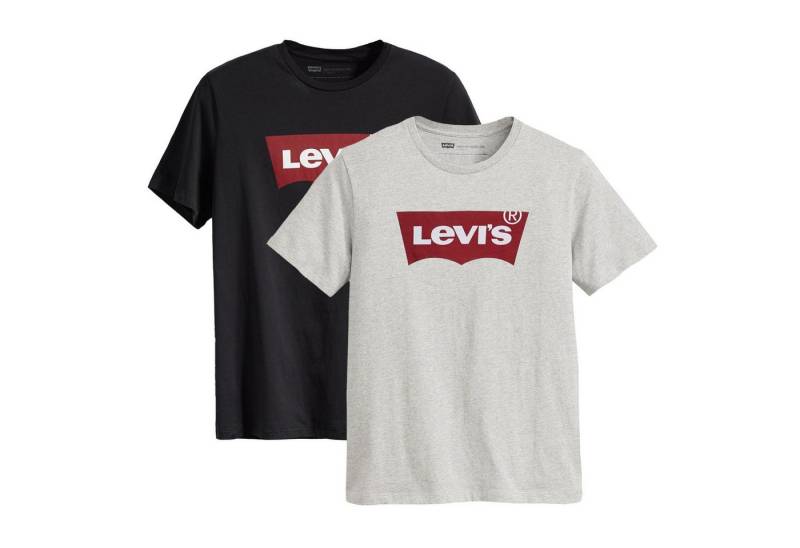 Levi's® T-Shirt Herren T-Shirt 2er Pack Baumwolle (Packung, 2er Pack) von Levi's®