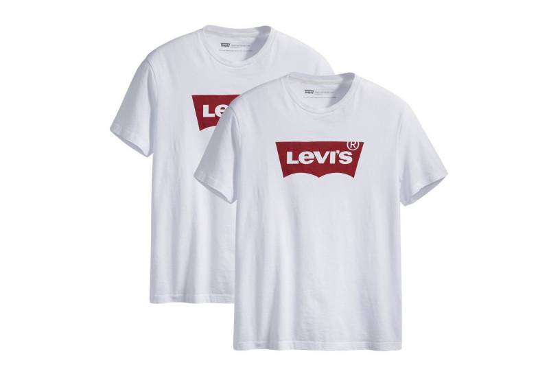 Levi's® T-Shirt Herren T-Shirt 2er Pack Baumwolle (Packung, 2er Pack) von Levi's®