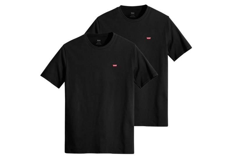 Levi's® T-Shirt Herren T-Shirt 2er Pack Baumwolle (Packung, 2er Pack) von Levi's®