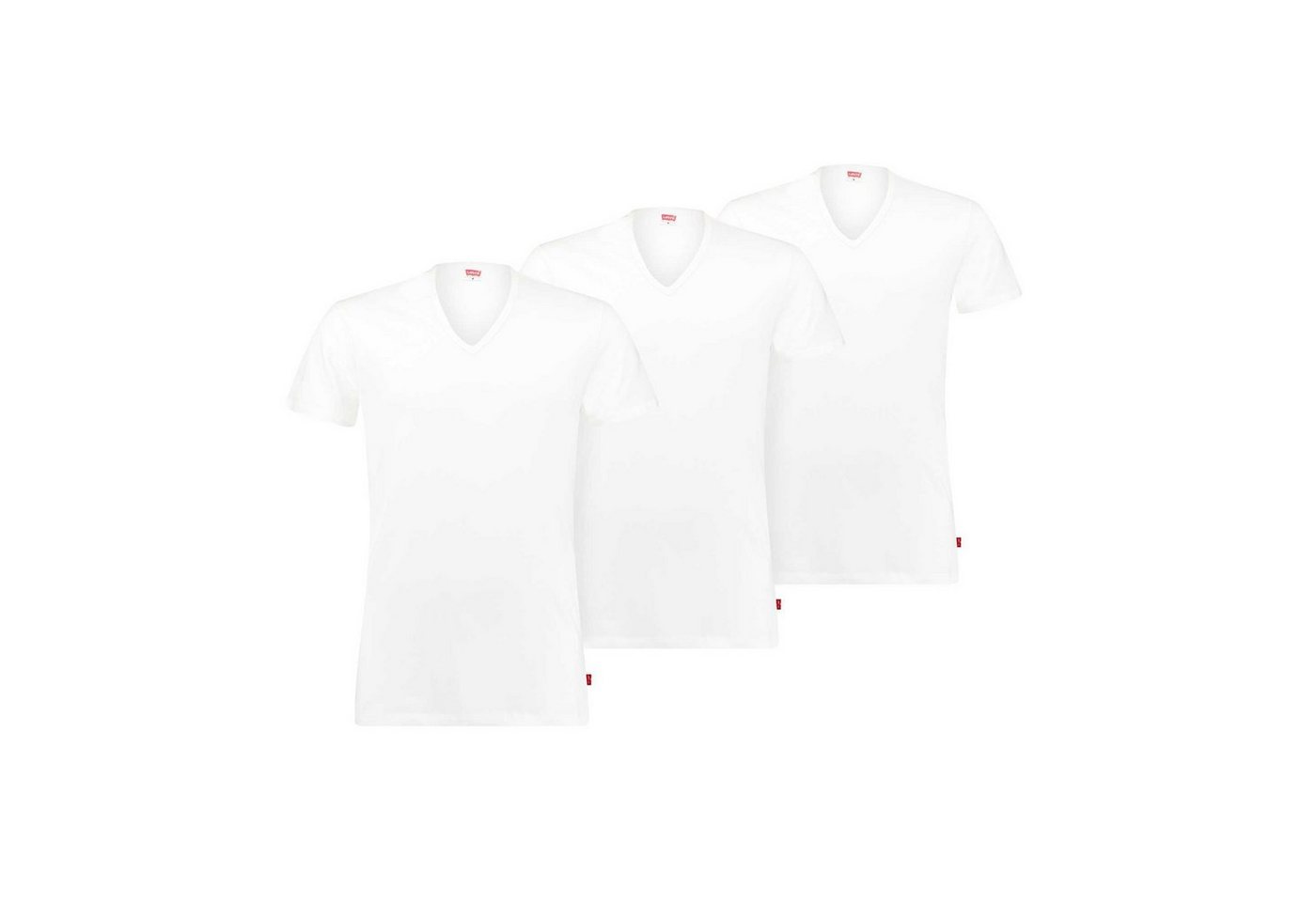 Levi's® T-Shirt Herren T-Shirts, 3er Pack - EOCM, V-Ausschnitt von Levi's®