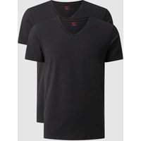 Levi's® T-Shirt mit Label-Detail im 2er-Pack in Black, Größe M von Levi's®