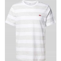 Levi's® T-Shirt mit Label-Patch in Weiss, Größe XXL von Levi's®