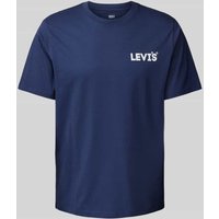 Levi's® T-Shirt mit Label-Print in Dunkelblau, Größe M von Levi's®